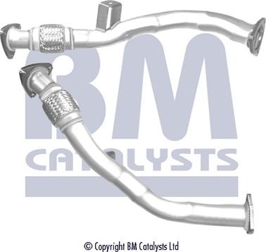 BM Catalysts BM50511 - Труба вихлопного газу autozip.com.ua