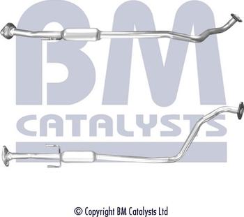 BM Catalysts BM50580 - Труба вихлопного газу autozip.com.ua