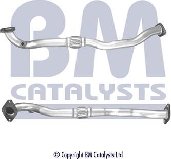 BM Catalysts BM50523 - Труба вихлопного газу autozip.com.ua