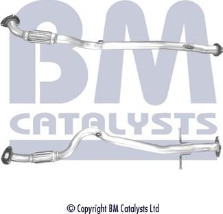 BM Catalysts BM50602 - Труба вихлопного газу autozip.com.ua