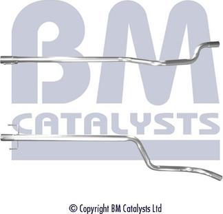 BM Catalysts BM50616 - Труба вихлопного газу autozip.com.ua