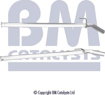 BM Catalysts BM50631 - Труба вихлопного газу autozip.com.ua