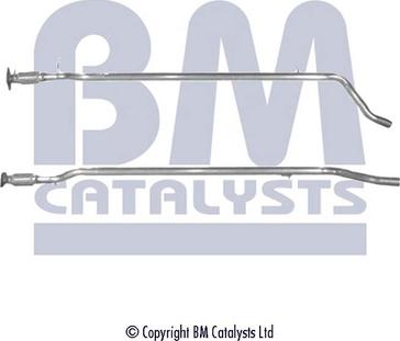 BM Catalysts BM50025 - Труба вихлопного газу autozip.com.ua