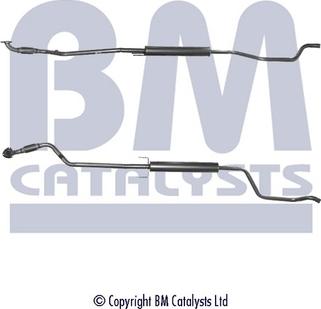 BM Catalysts BM50154 - Труба вихлопного газу autozip.com.ua
