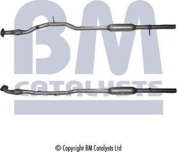 BM Catalysts BM50158 - Труба вихлопного газу autozip.com.ua