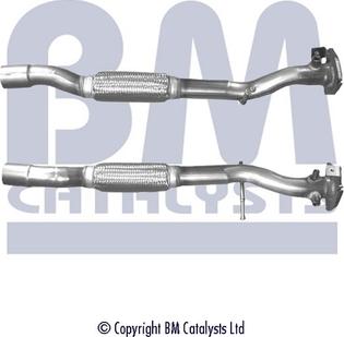 BM Catalysts BM50108 - Труба вихлопного газу autozip.com.ua