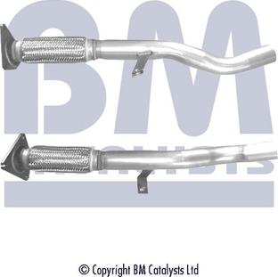 BM Catalysts BM50346 - Труба вихлопного газу autozip.com.ua