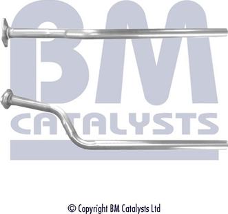 BM Catalysts BM50340 - Труба вихлопного газу autozip.com.ua
