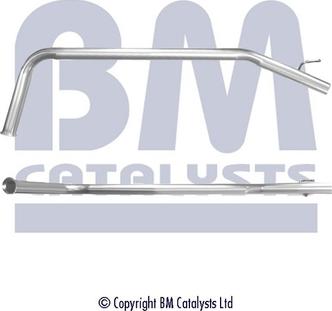 BM Catalysts BM50372 - Труба вихлопного газу autozip.com.ua