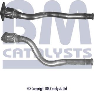 BM Catalysts BM50207 - Труба вихлопного газу autozip.com.ua