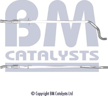 BM Catalysts BM50760 - Труба вихлопного газу autozip.com.ua