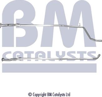 BM Catalysts BM50739 - Труба вихлопного газу autozip.com.ua