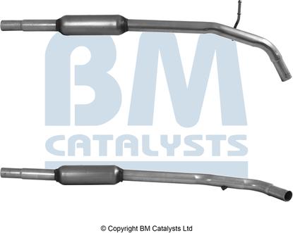 BM Catalysts BM51000 - Труба вихлопного газу autozip.com.ua