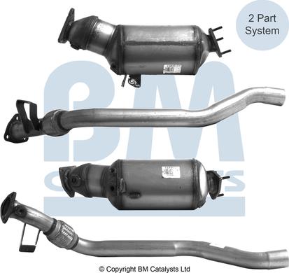 BM Catalysts BM11402H - Сажі / частковий фільтр, система вихлопу ОГ autozip.com.ua