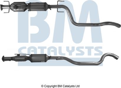 BM Catalysts BM11028H - Сажі / частковий фільтр, система вихлопу ОГ autozip.com.ua
