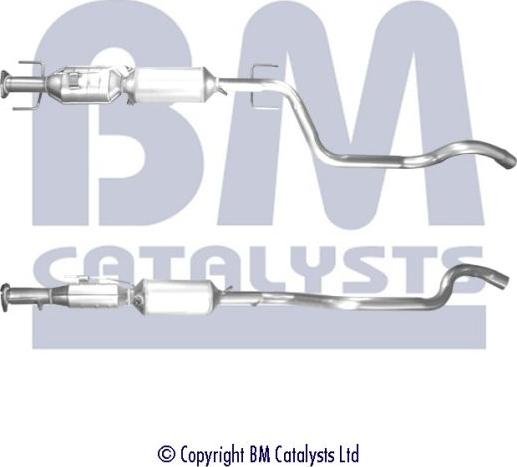 BM Catalysts BM11028H - Сажі / частковий фільтр, система вихлопу ОГ autozip.com.ua