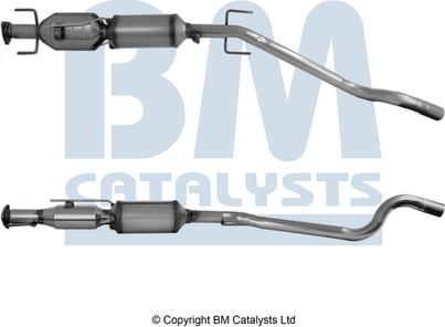 BM Catalysts BM11076H - Сажі / частковий фільтр, система вихлопу ОГ autozip.com.ua