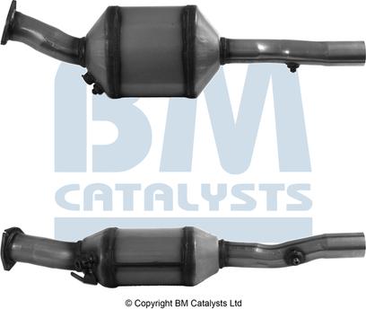 BM Catalysts BM11151 - Сажі / частковий фільтр, система вихлопу ОГ autozip.com.ua