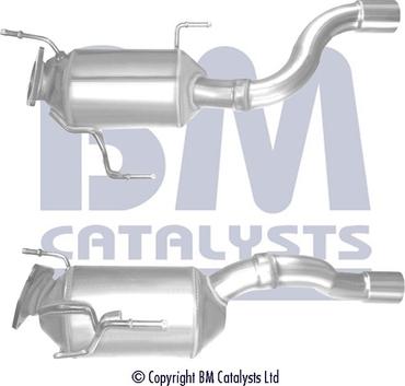 BM Catalysts BM11349 - Сажі / частковий фільтр, система вихлопу ОГ autozip.com.ua