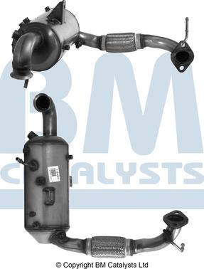 BM Catalysts BM11244H - Сажі / частковий фільтр, система вихлопу ОГ autozip.com.ua