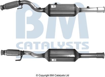 BM Catalysts BM11247H - Сажі / частковий фільтр, система вихлопу ОГ autozip.com.ua