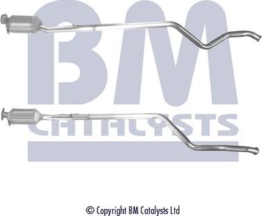 BM Catalysts BM11210 - Сажі / частковий фільтр, система вихлопу ОГ autozip.com.ua