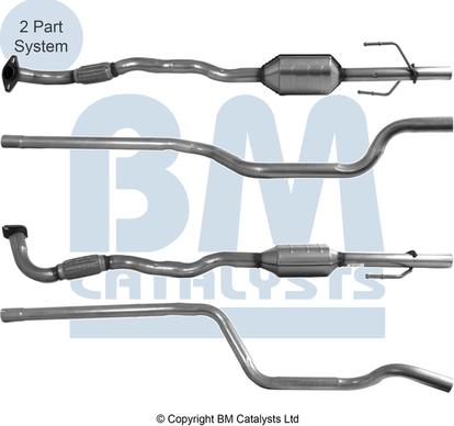 BM Catalysts BM80362H - Каталізатор autozip.com.ua