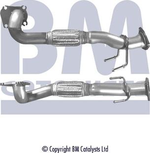 BM Catalysts BM70463 - Труба вихлопного газу autozip.com.ua