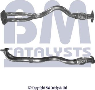 BM Catalysts BM70486 - Труба вихлопного газу autozip.com.ua