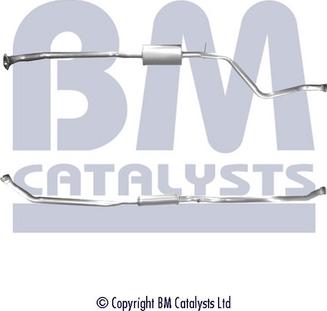 BM Catalysts BM70579 - Труба вихлопного газу autozip.com.ua