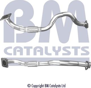BM Catalysts BM70650 - Труба вихлопного газу autozip.com.ua