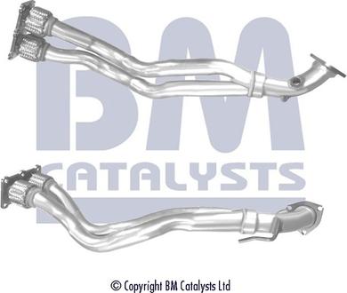 BM Catalysts BM70666 - Труба вихлопного газу autozip.com.ua