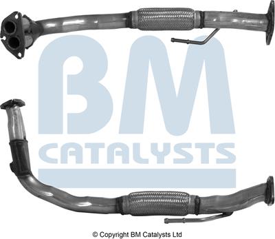 BM Catalysts BM70010 - Труба вихлопного газу autozip.com.ua