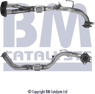 BM Catalysts BM70167 - Труба вихлопного газу autozip.com.ua