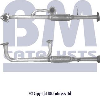 BM Catalysts BM70117 - Труба вихлопного газу autozip.com.ua