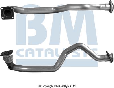 BM Catalysts BM70296 - Труба вихлопного газу autozip.com.ua