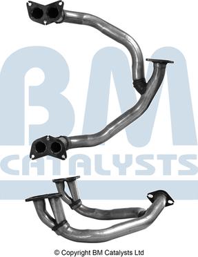 BM Catalysts BM70253 - Труба вихлопного газу autozip.com.ua