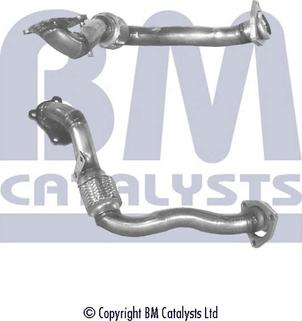 BM Catalysts BM70215 - Труба вихлопного газу autozip.com.ua