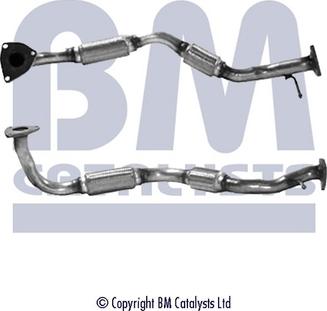 BM Catalysts BM70231 - Труба вихлопного газу autozip.com.ua