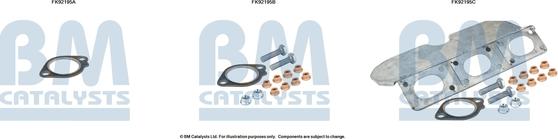 BM Catalysts FK92195 - Монтажний комплект, каталізатор autozip.com.ua