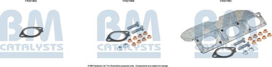 BM Catalysts FK92196 - Монтажний комплект, каталізатор autozip.com.ua