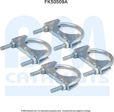 BM Catalysts FK50509 - Монтажний комплект, труба вихлопного газу autozip.com.ua