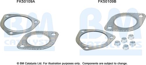 BM Catalysts FK50109 - Монтажний комплект, труба вихлопного газу autozip.com.ua