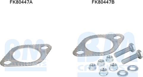 BM Catalysts FK80447 - Монтажний комплект, каталізатор autozip.com.ua