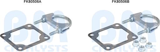 BM Catalysts FK80506 - Монтажний комплект, каталізатор autozip.com.ua