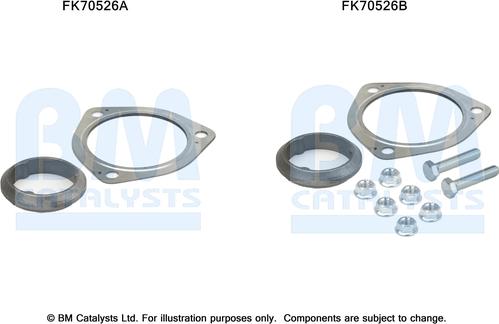 BM Catalysts FK70526 - Монтажний комплект, труба вихлопного газу autozip.com.ua