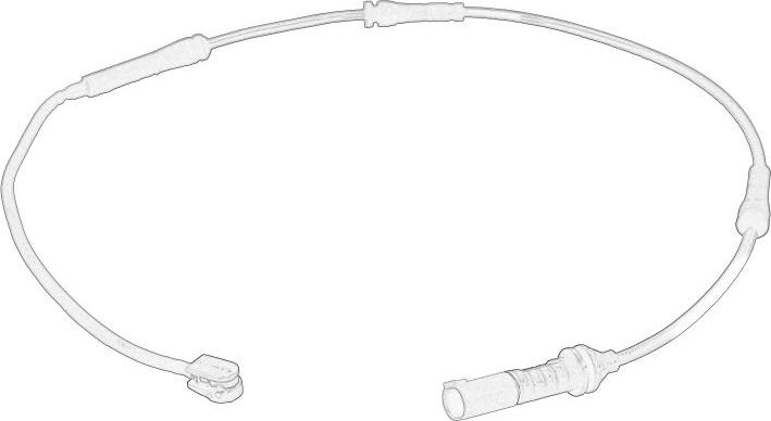 BMW 34 35 6 870 349 - Сигналізатор, знос гальмівних колодок autozip.com.ua