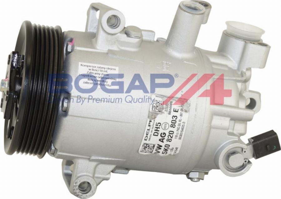 BOGAP A4110114 - Компресор, кондиціонер autozip.com.ua
