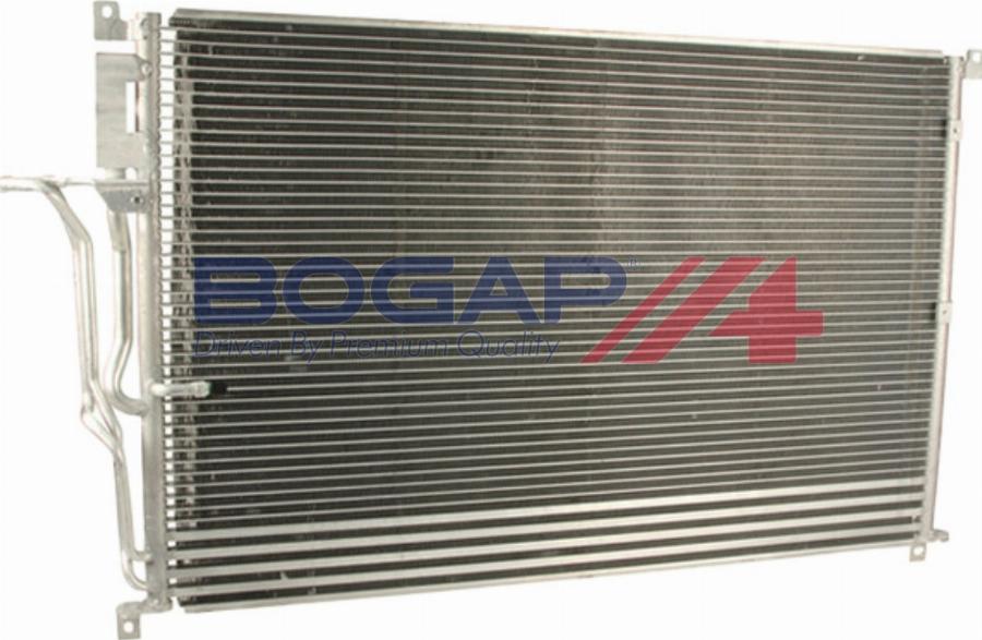 BOGAP A4117144 - Конденсатор, кондиціонер autozip.com.ua