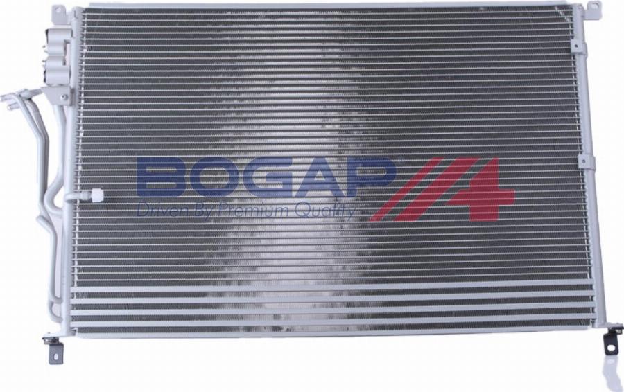 BOGAP A4117143 - Конденсатор, кондиціонер autozip.com.ua